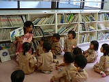 園内図書館・貸し出し図書